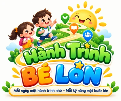 Logo Hành Trình Bé Lớn